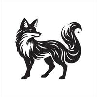 Guide to Fox Species Worldwide vector