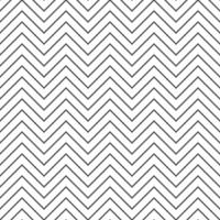Zigzag thin ine seamless pattern. Black horizontal zig zag vintage lines. Geometric repeating stripes. Minimalistic texture. Abstract monochrome background. illustration vector