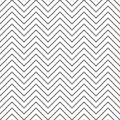 Zigzag thin ine seamless pattern. Black horizontal zig zag vintage lines. Geometric repeating stripes. Minimalistic texture. Abstract monochrome background. illustration