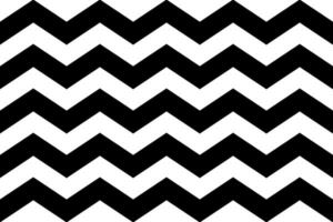 Zigzag wide ine seamless pattern. Black horizontal zig zag vintage lines. Geometric repeating stripes. Minimalistic texture. Abstract monochrome background. illustration vector