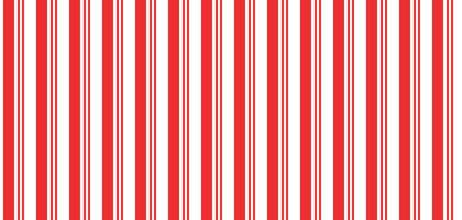 Christmas candy stripe seamless pattern. Red line candy cane background. Christmas present pattern. Winter holiday lines backdrop. Xmas gift wrapping print. Illustration on white background vector