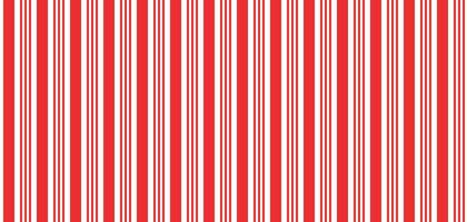 Christmas candy stripe seamless pattern. Red line candy cane background. Christmas present pattern. Winter holiday lines backdrop. Xmas gift wrapping print. Illustration on white background vector