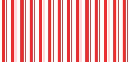 Christmas candy stripe seamless pattern. Red line candy cane background. Christmas present pattern. Winter holiday lines backdrop. Xmas gift wrapping print. Illustration on white background vector