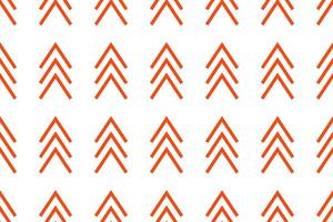 Christmas tree seamless pattern. Red candy zigzag stripes background. Christmas present pattern. Holiday lines backdrop. Xmas gift wrapping print. Illustration on white background vector