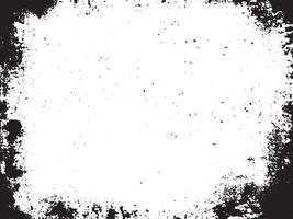 A black and white abstract grunge texture featuring noise, with distressed particles and dust creating a grainy pattern. The texture has a rugged and worn appearance, adding a vintage and chaotic feel vector