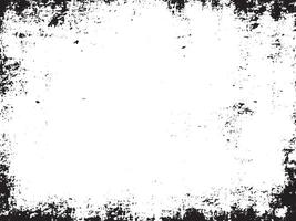 A distressed grunge texture in black and white, with scratchy, grainy, and sandy features, resulting in an abstract design vector