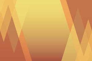 Triangular Shapes Right and Left Brown Background vector