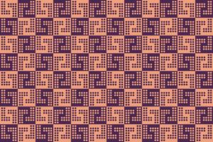 Circle Design Brown Pattern vector