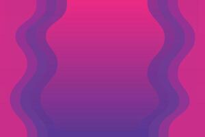Wavy Shapes Right and Left Background vector