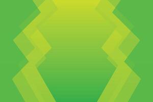 Jagged Shapes Right and Left Green Background vector