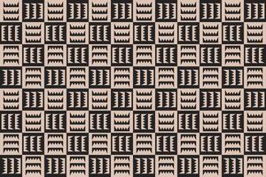 Jagged Shape Brown Pattern vector