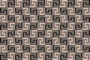 Circle Design Brown Pattern and Background vector