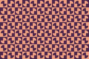 Circle Shape Brown Pattern vector