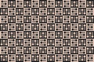 Circle Design Brown Pattern and Background vector