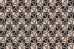 Circular Lines Brown Pattern vector