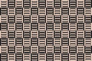Jagged Shape Brown Pattern vector