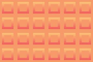 Square Orange Gradient Pattern vector