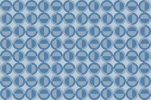 Circle 2 Tone Pattern vector