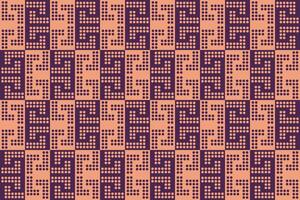 Circle Design Brown Pattern vector
