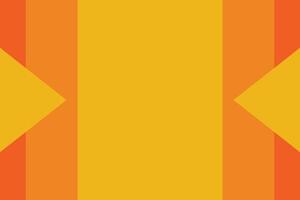Triangle and Shapes Orange Background vector