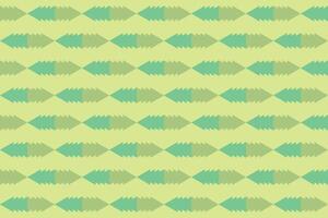 Triangles Green Pattern vector