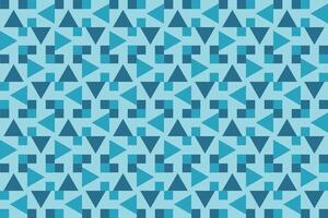 Triangle Square Green Pattern vector