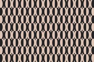 Circular Shapes Brown Pattern and Background vector