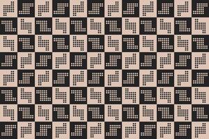 Circle Design Brown Pattern vector