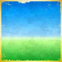Spring themed grungy retro background vector