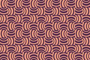 Circular Grid Brown Pattern and Background vector