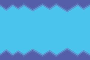 Jagged Blue Rectangles Top and Bottom Background vector