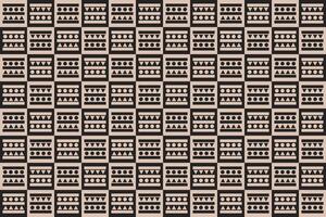 Circle and Triangle Brown Pattern vector