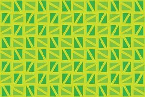 Triangle and Rectangle Green Pattern vector