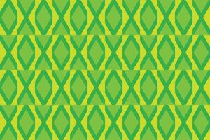 Triangle Green Pattern and Background vector