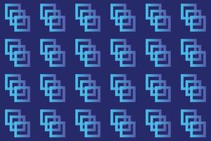 Square Blue Gradient Pattern and Background vector