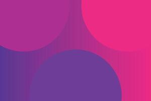 3 Circles Red and Purple Background vector