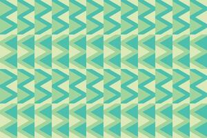 Right to Left Triangle Green Pattern vector