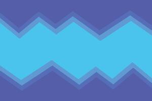 Jagged Top and Bottom Shapes Blue Background vector