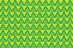 Up and Down Triangle Green Pattern vector