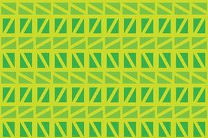 Triangle Shapes Green Pattern and Background vector