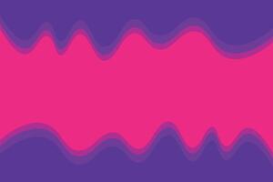 Wavy Top and Bottom Shapes Background vector