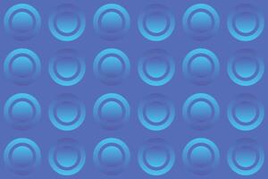 Blue Gradient Circles Pattern and Background vector
