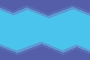 Jagged Shapes Top and Bottom Blue Background vector