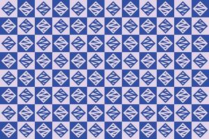 Wavy Line Square Pattern vector