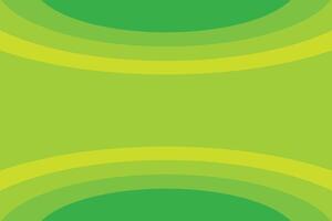 Circular Shapes Top and Bottom Green Background vector