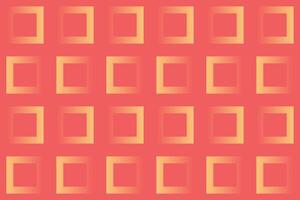 Square Orange Gradient Pattern vector