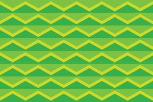 Jagged Shapes Green Background vector