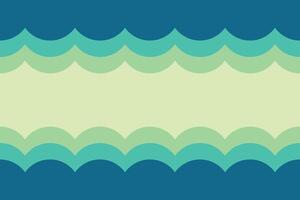 Circular Shapes Top and Bottom Background vector