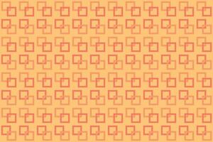 Square Orange Pattern and Background vector