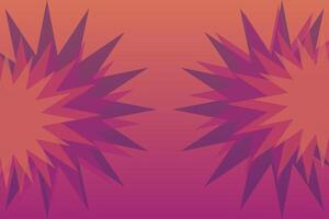 Stars Right and Left Background vector